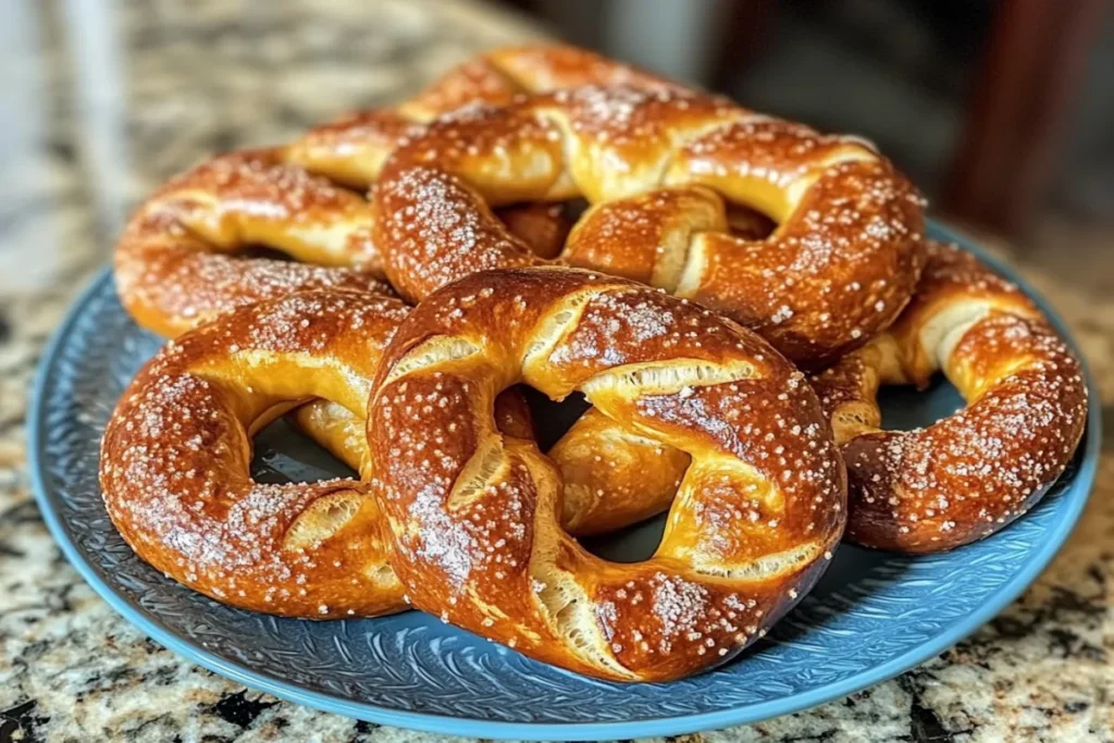 Sourdough Discard Soft Pretzels