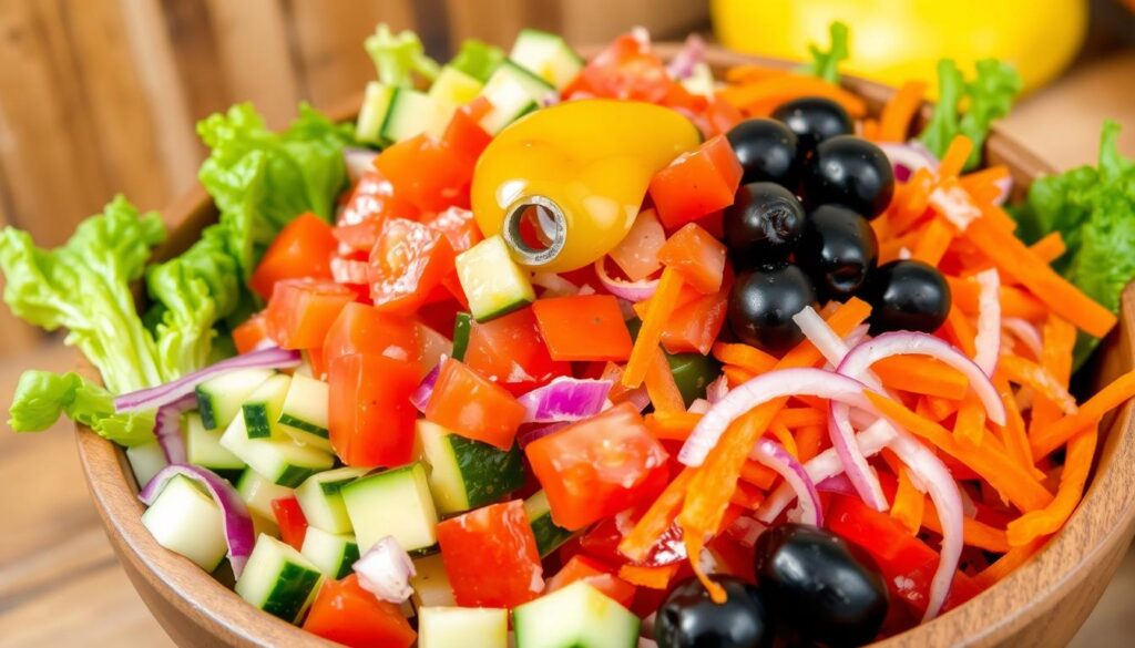 Chopped Salad Ingredients