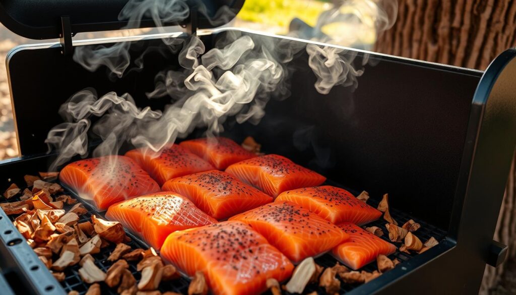 How many hours should you smoke salmon?