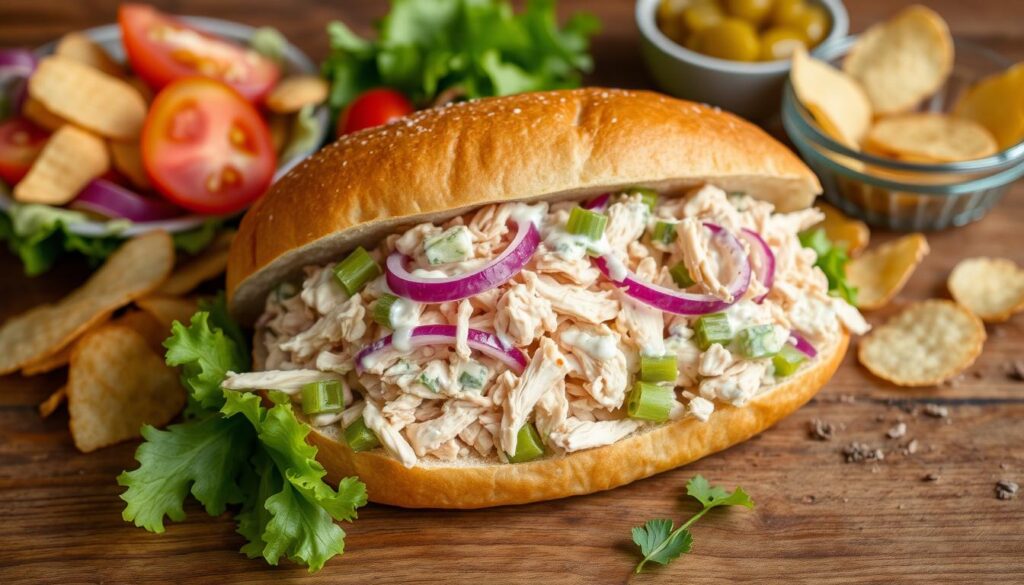 Rotisserie Chicken Salad Sandwich