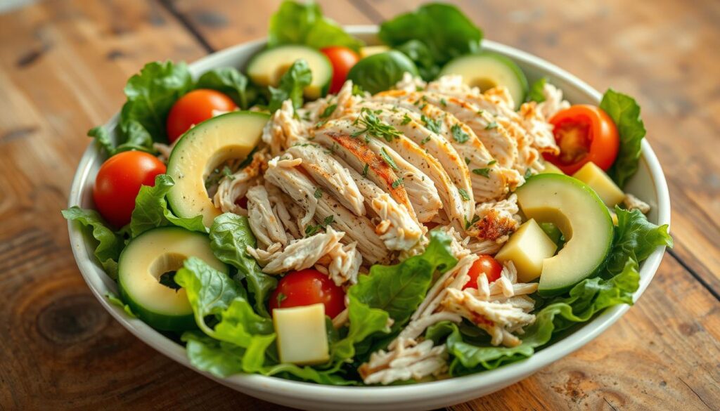 Rotisserie chicken salad