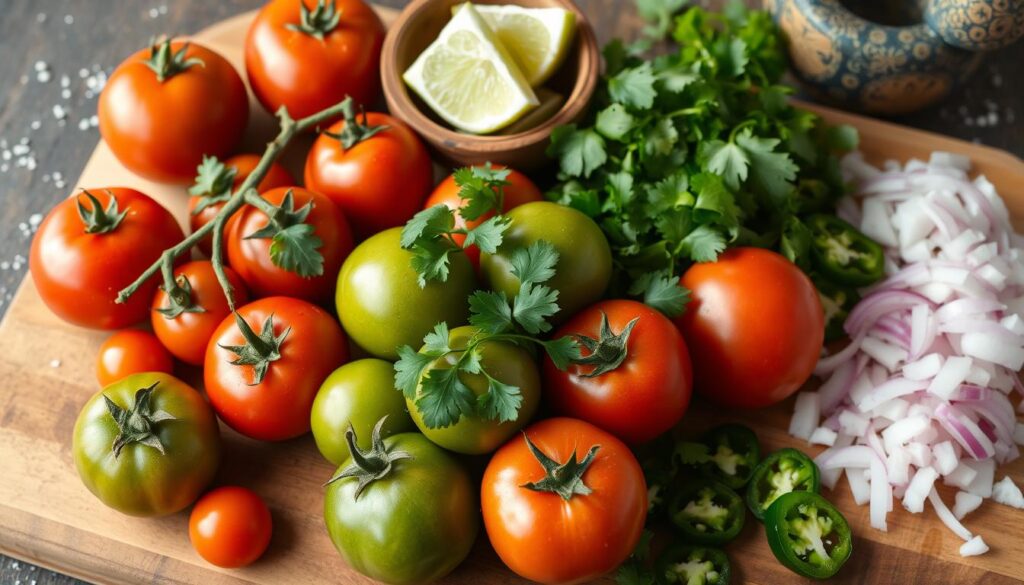 Tomatillo salsa ingredients