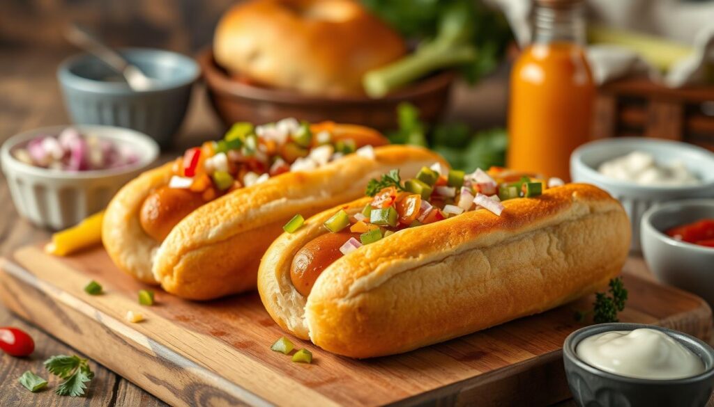 air fryer hot dogs