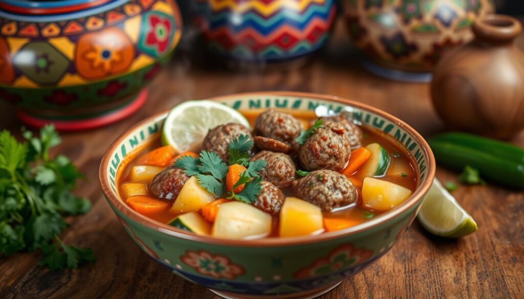 albondigas soup