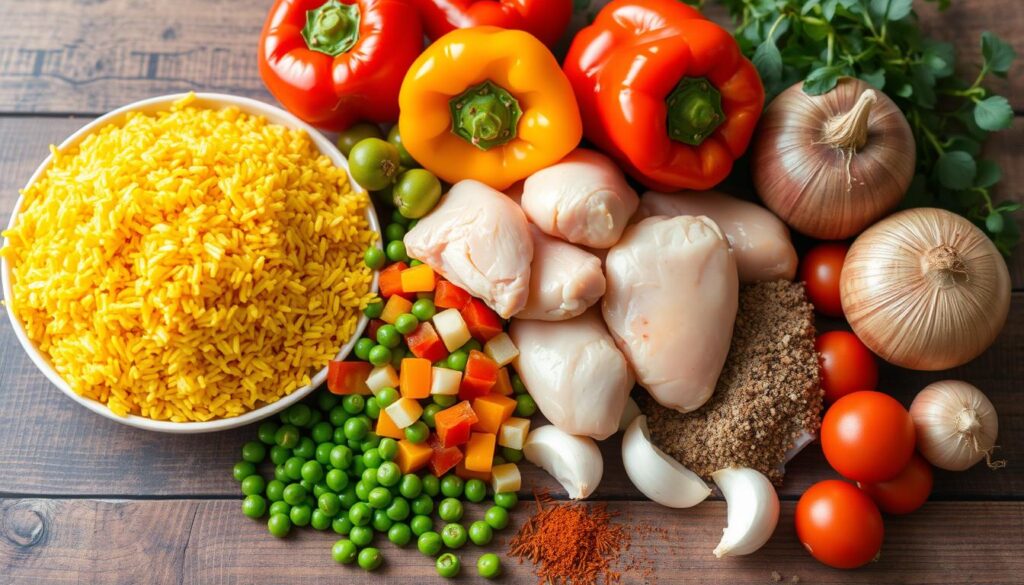 arroz con pollo ingredients