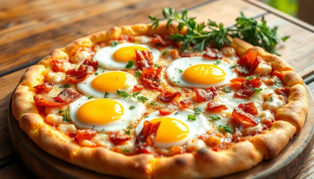 breakfast pizza