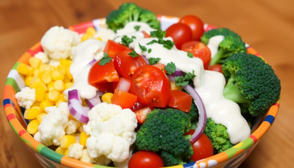 cauliflower broccoli salad ingredients