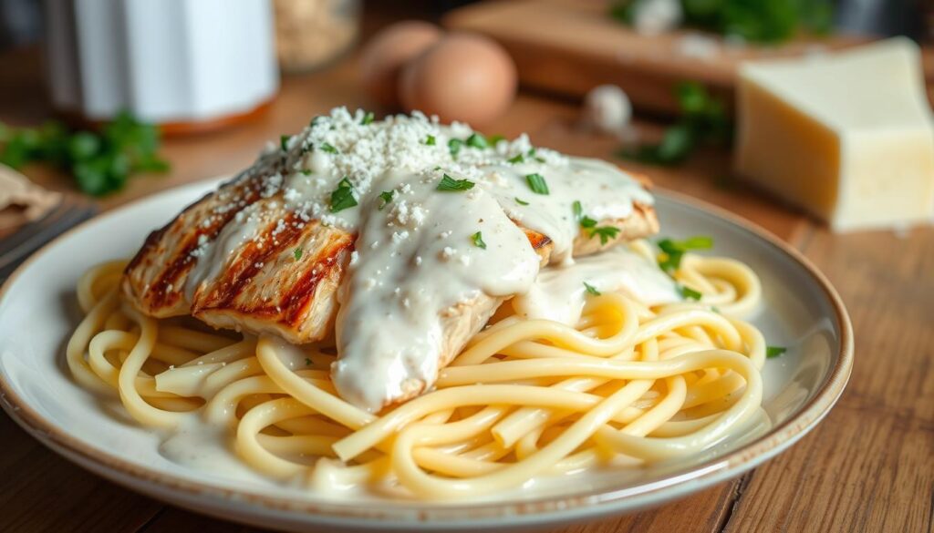 chicken alfredo