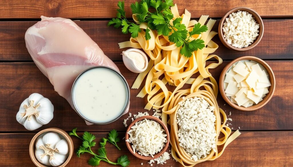 chicken alfredo ingredients