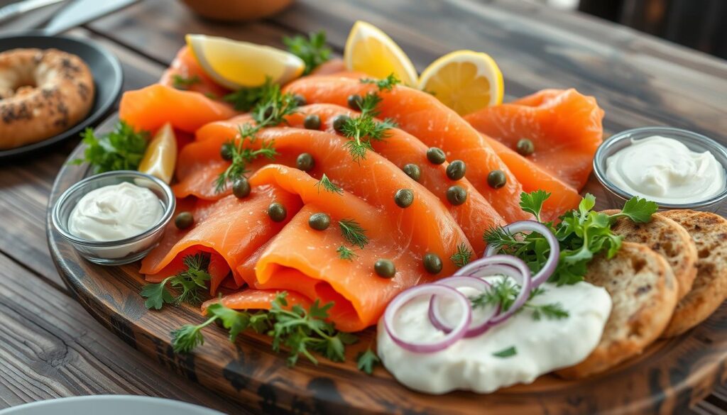 classic smoked salmon pairings