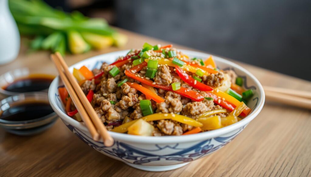 egg roll in a bowl