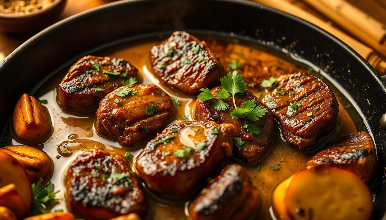 garlic butter steak bites