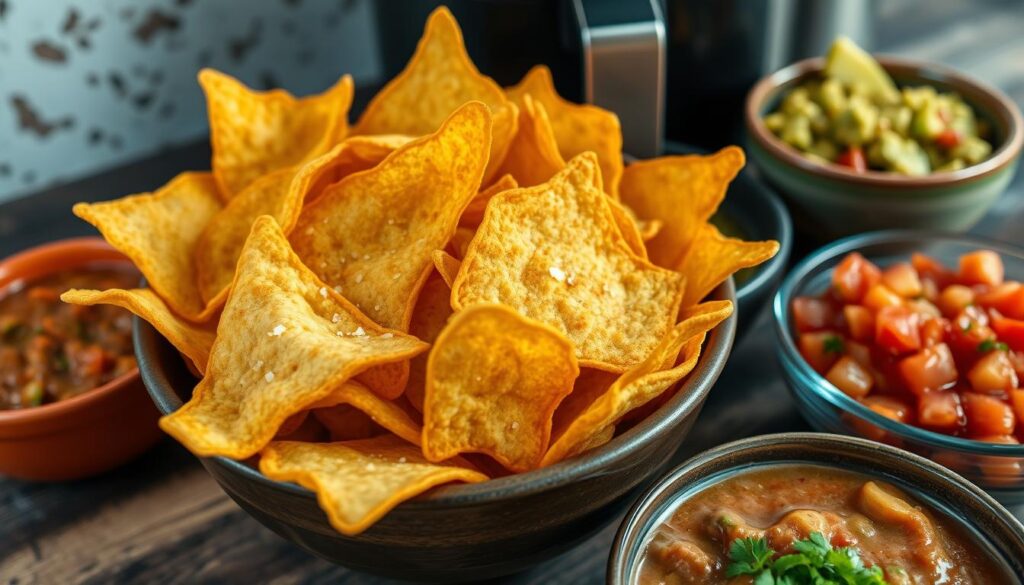 how to make tortilla chips in air fryer