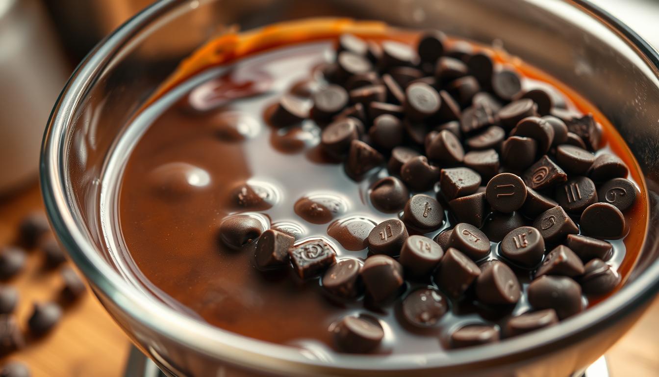 how to melt chocolate chips