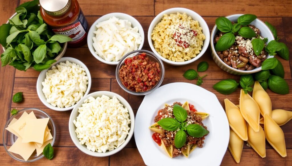 ingredients for stuffed shells