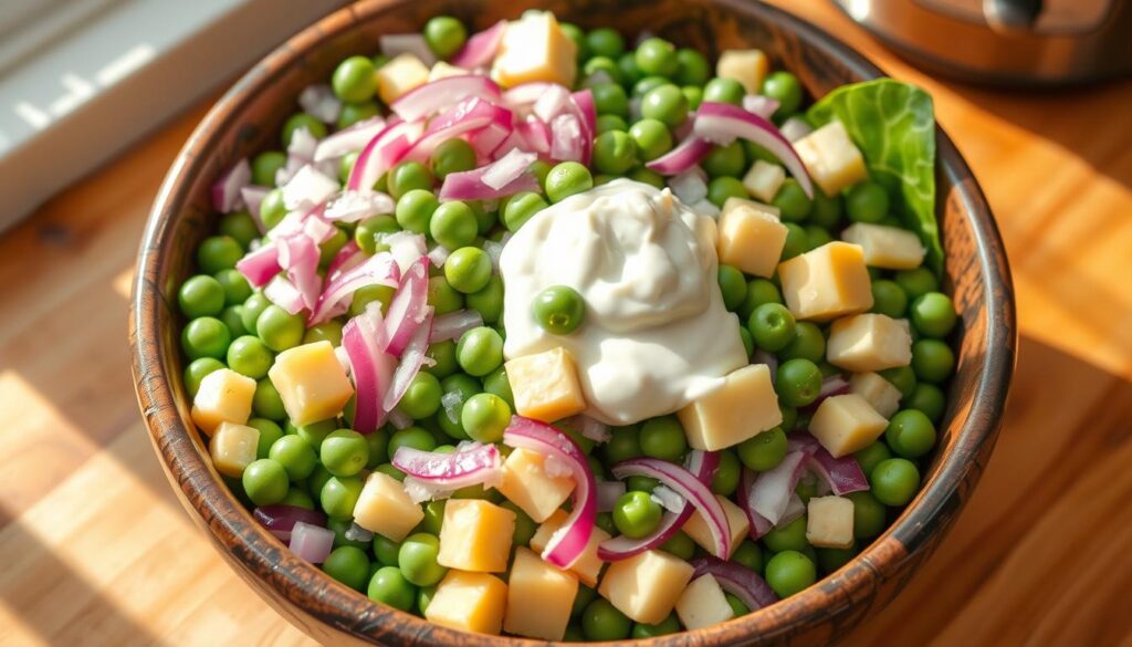 pea salad ingredients