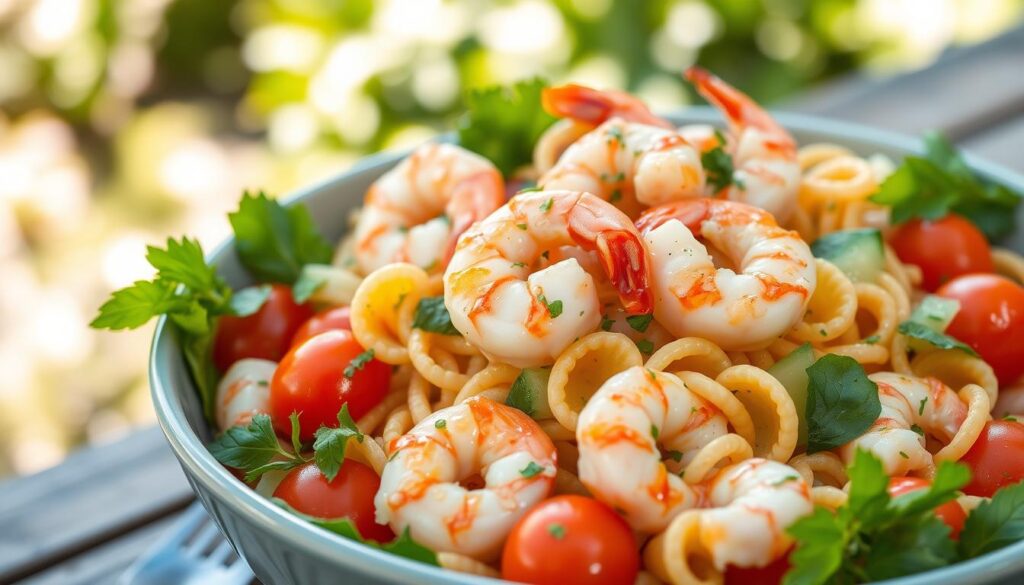 shrimp pasta salad recipe