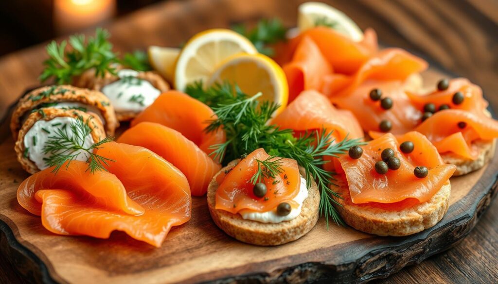 smoked salmon appetizers