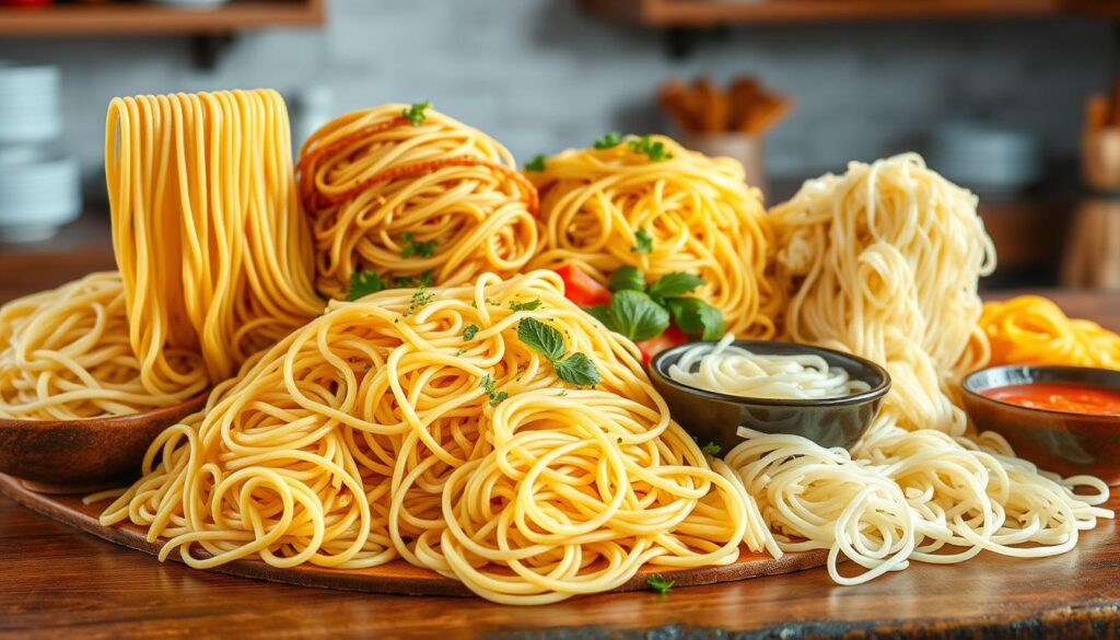 types of egg noodles