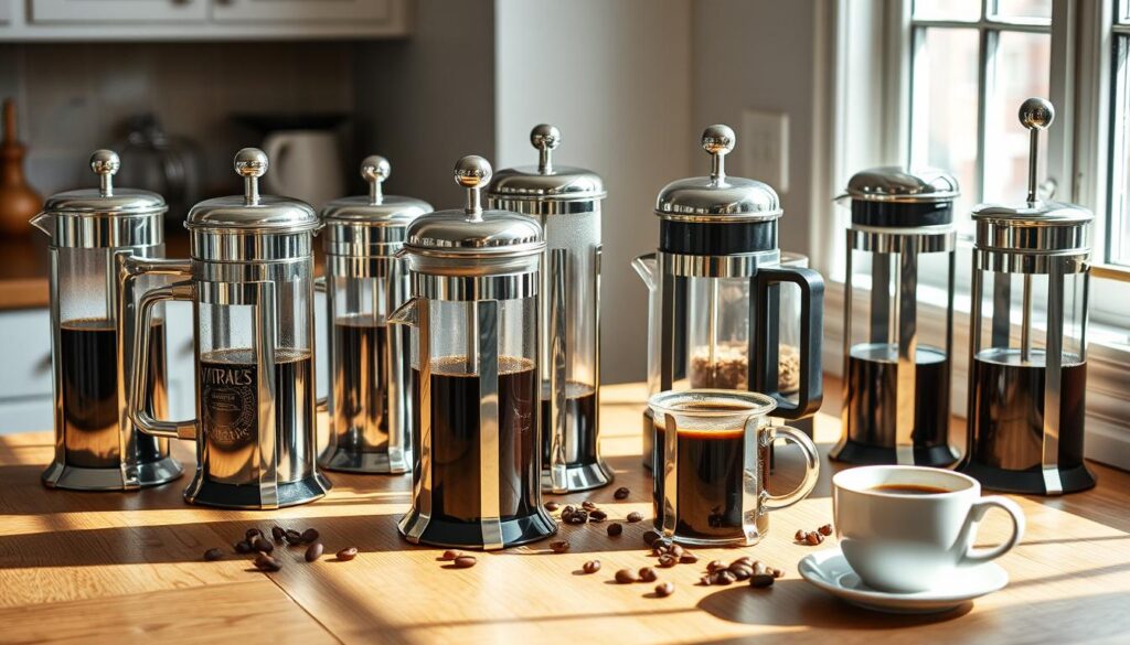 types of french press