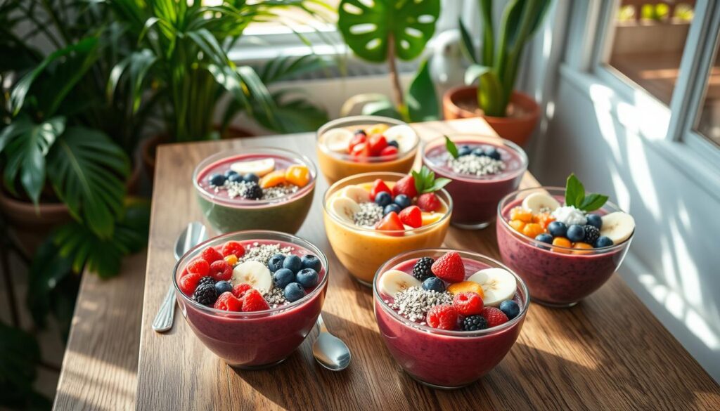 vegan smoothie bowls