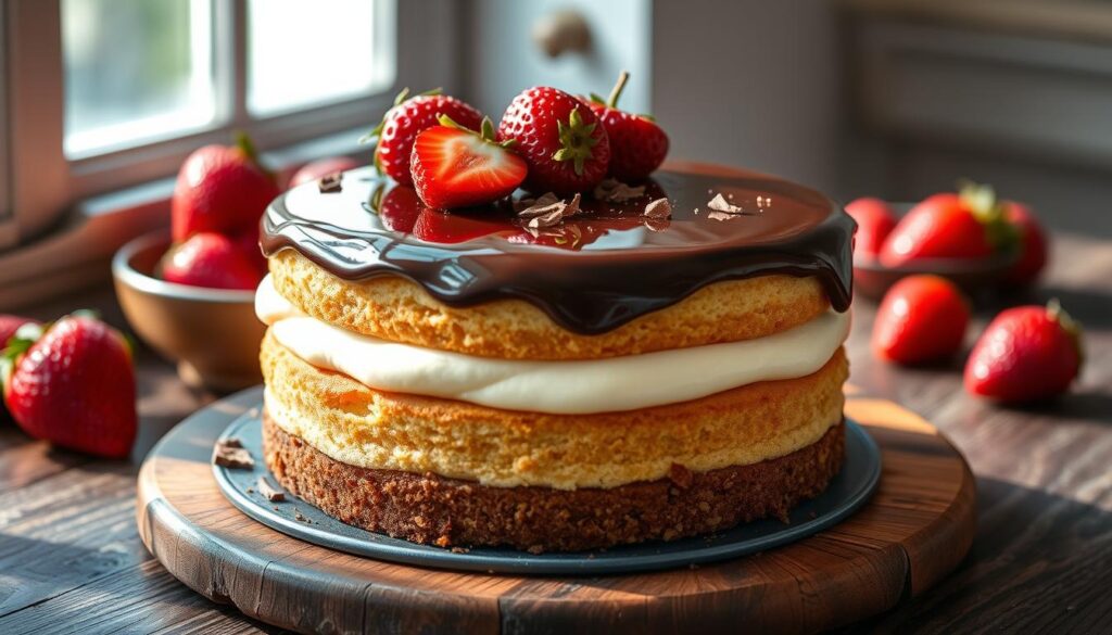 Classic Boston Creme Pie