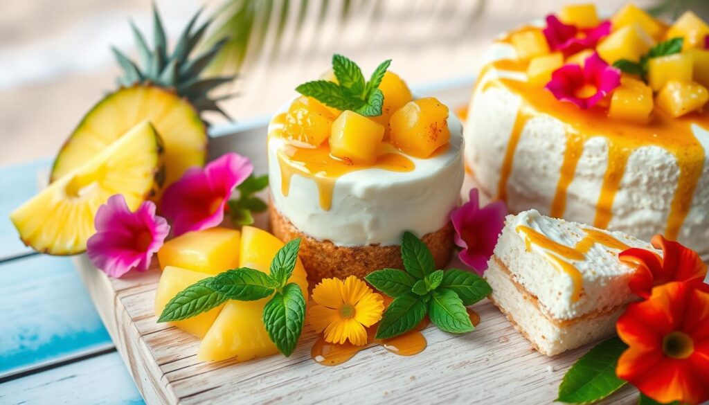 Pineapple in dessert recipes