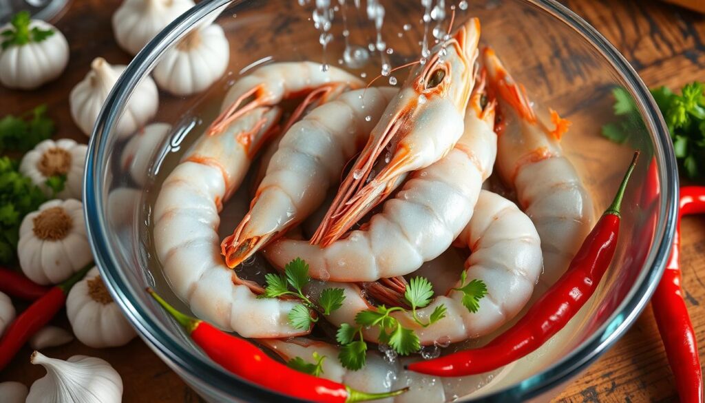 Shrimp Preparation