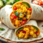 bell pepper to egg ratio breakfast burrito