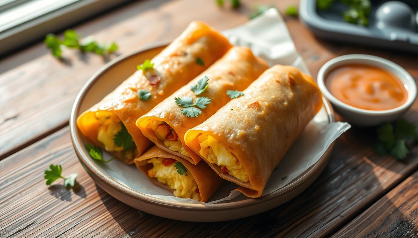 breakfast egg rolls