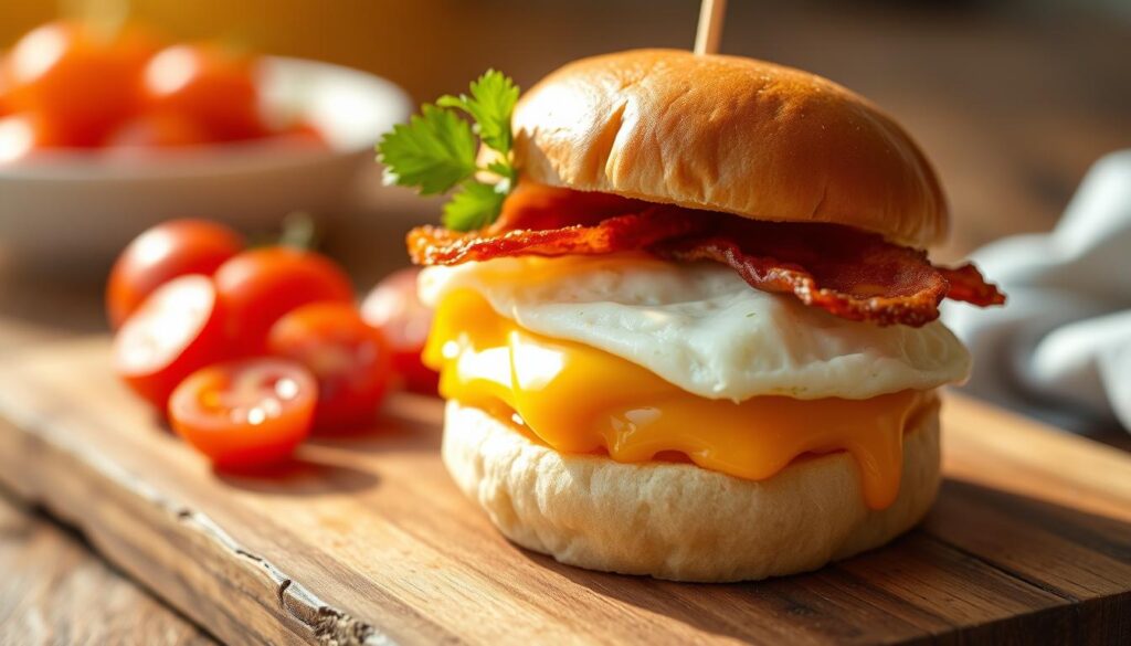 breakfast slider