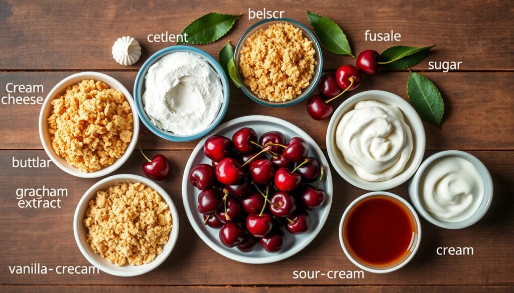 cherry cheesecake ingredients