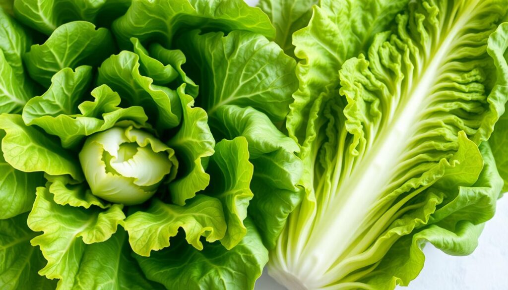 escarole and romaine lettuce