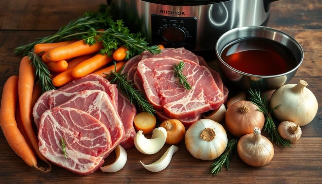 essential ingredients for crock pot venison