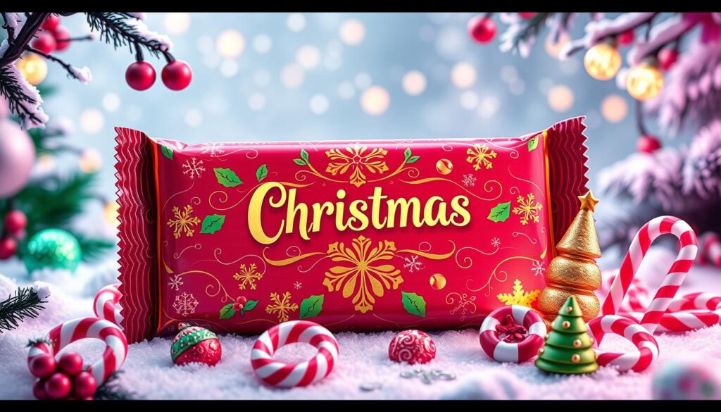 festive candy packaging