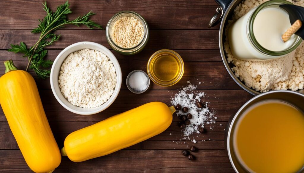 fried squash ingredients