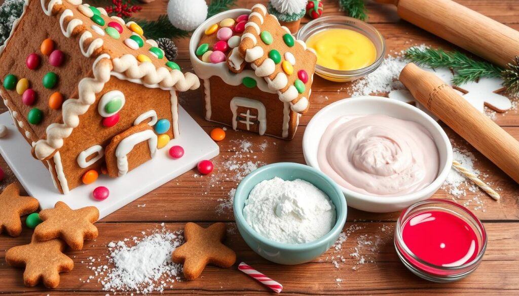 gingerbread house ingredients