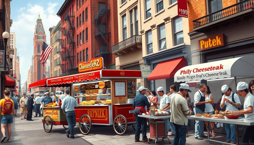 history of philly cheesesteak