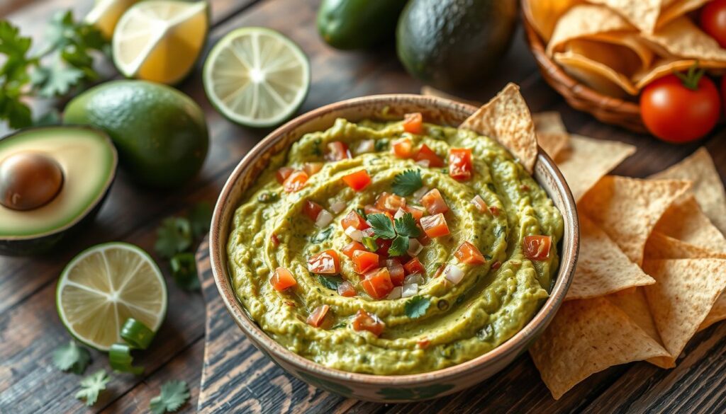 homemade chipotle guacamole