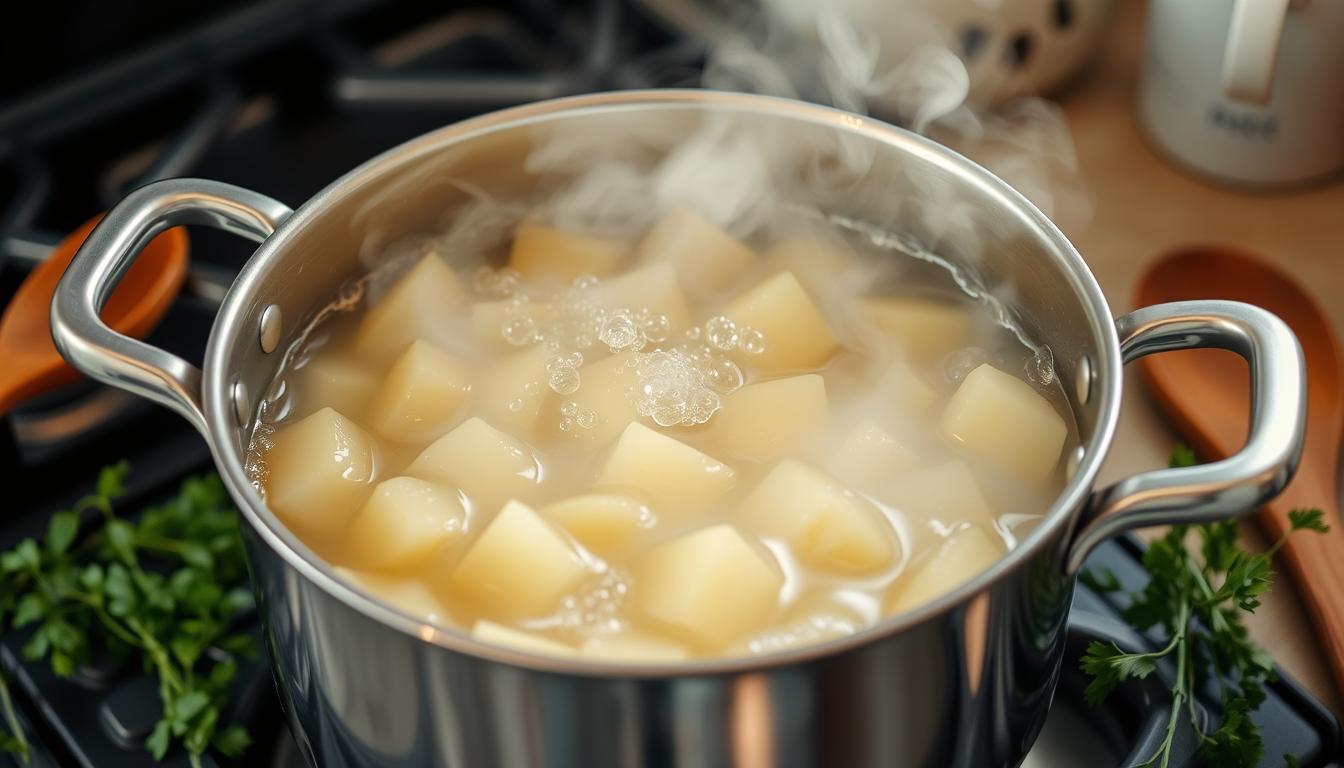 how long to boil potatoes for mashed potatoes