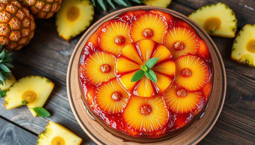 pineapple upside-down cake