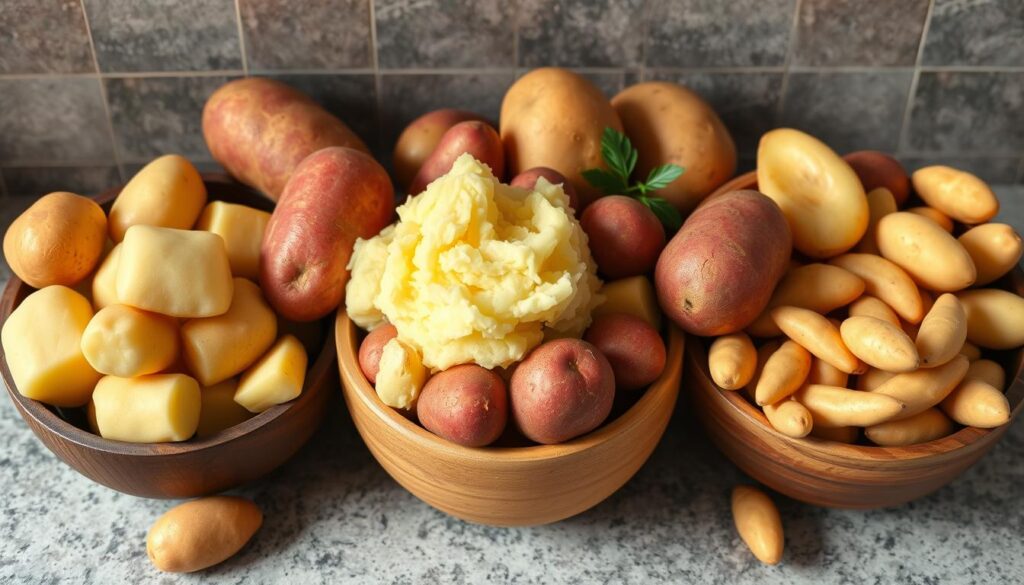 potato varieties for mashed potatoes