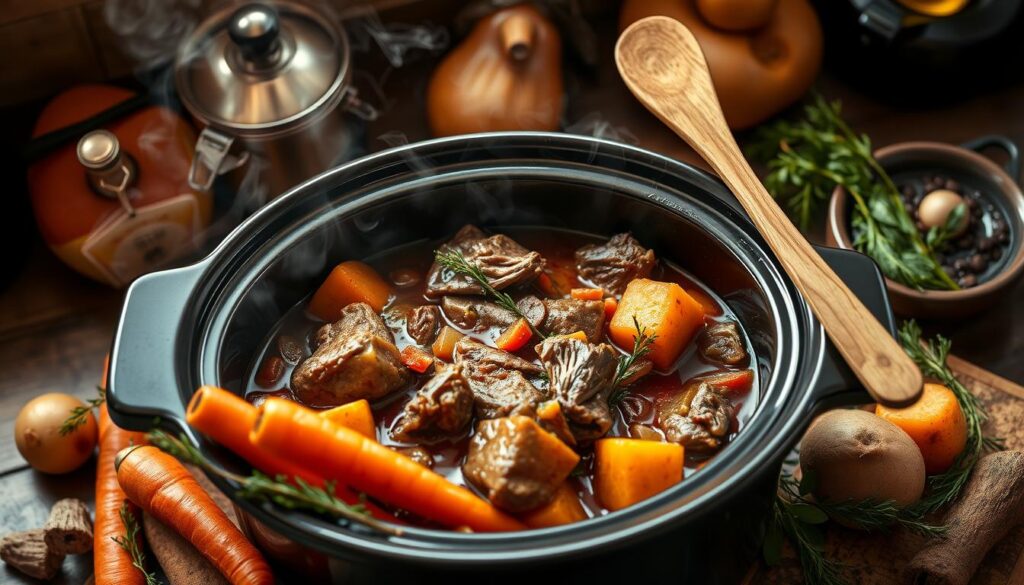 slow cooked venison