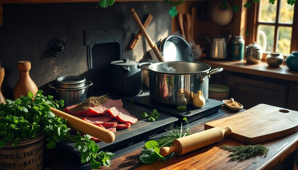 traditional corned beef cooking methods