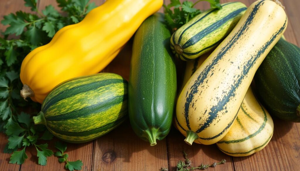 types of squash for frying